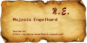 Mojzsis Engelhard névjegykártya